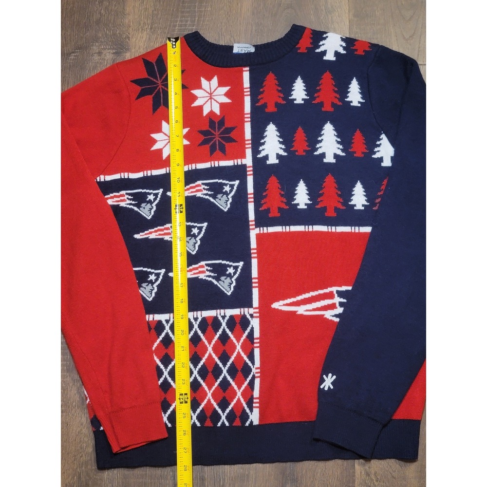 NFL New England Patriots Ugly Christmas Sweater Team‎ Apparel XL/XL